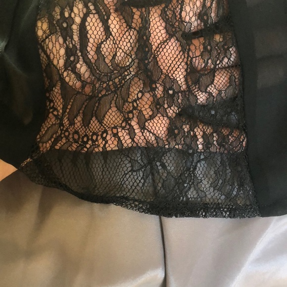 LOFT Black lace dress - Picture 6 of 6